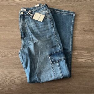 Cargo denim jeans size 30